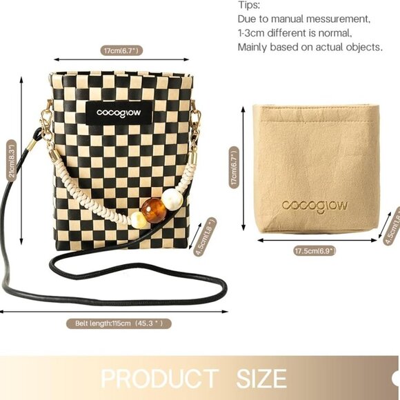 Trendy Hand-Woven Crossbody Bag - Versatile Fashion Accessory for Every Occasion - Picture 4 of 7